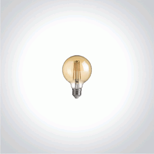 EL-F80-04W - Smoked Filament LED Lamp 4W E27