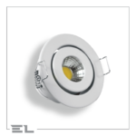 LED DOWNLIGHT, 6W, ADJUASTABLE RECESSED MOUNTED, CIRCLE, COB MODEL