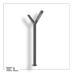 LED STREET POLE, DOUBLE, L: 3MTR, 2*30W, PLT MODEL