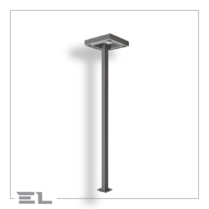 LED STREET POLE, SQUARE LIGHTING SHAPE, SINGLE, L: 3MTR, 30W, PLT MODEL