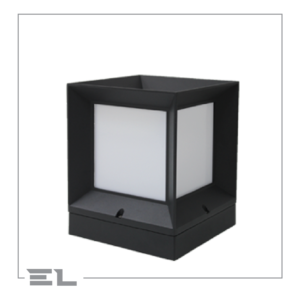 OUTDOOR LIGHT, WALL MOUNTED, BLACK, OTD MODEL, ST2 (CUBE)